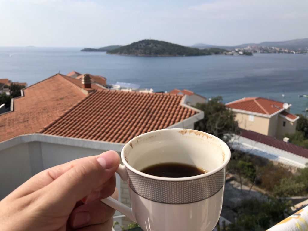Chorwacja, kawa, wypoczynek, wakacje