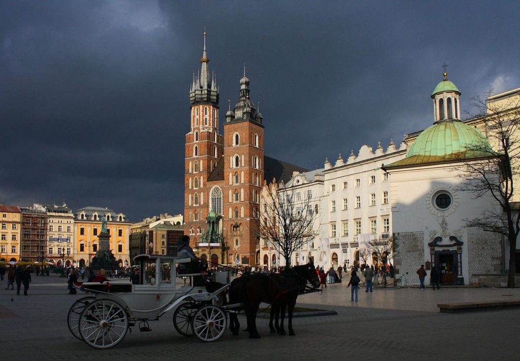 Stare Miasto, Kraków, dorożka 
